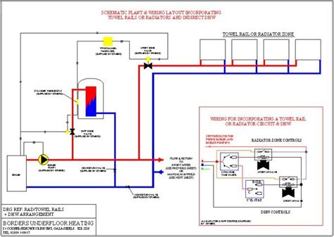 wiring diagrams  underfloor heating systems  software shane wired
