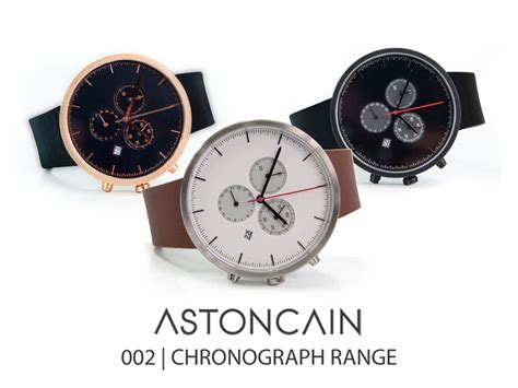 astoncain   minimalist chronograph quartz  quartz