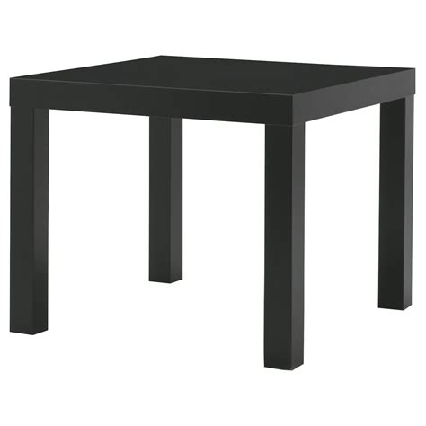 lack side table black  cm ikea