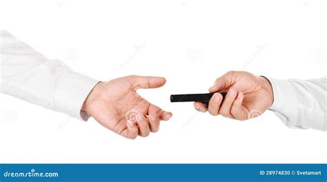 male hand holding  mobile phone  handing     stock photo image