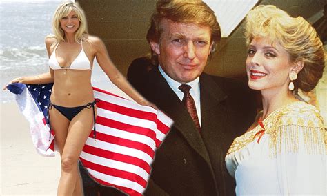 donald trumps  wife marla maples confesses   loves  daily mail