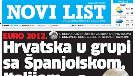 lide kolem jt kupuji nejstarsi chorvatske noviny novi list denik je vyrazne zadluzen