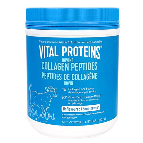 vital proteins grass fed collagen peptides in canada whole30 approved