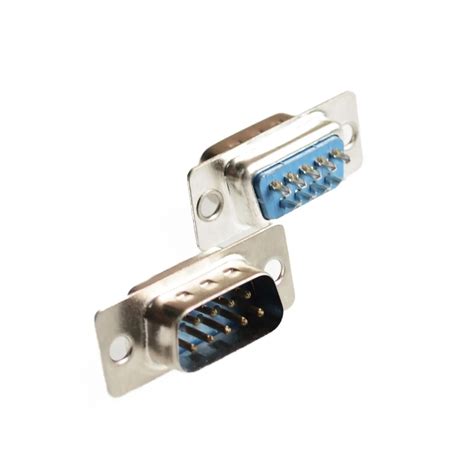 rs  pin db male solder plug serial port connector db  rows  pin solder male serial port