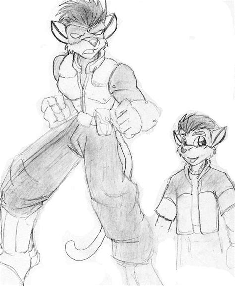 swat kats    characters  coloring pages