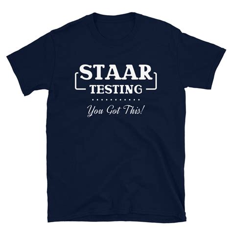 Staar Testing Shirt Teacher Shirts Staar Teacher Shirt Etsy