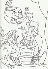 Coloring Mermaid Coloriage Disney Pages Little Arista Coloration Her Ariel Daughters Template Drawing Dessin Feuilles Animés Dessins Coloriages Barbie Animé sketch template