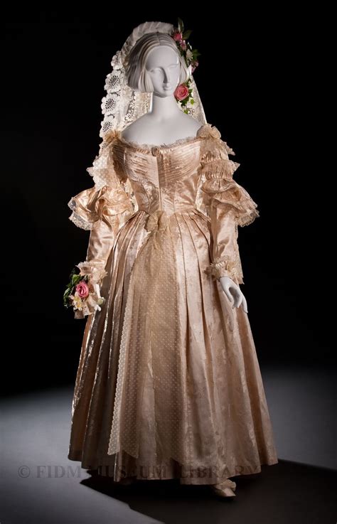 Fidm Museum Blog Bliss 19th Century Wedding Gowns From