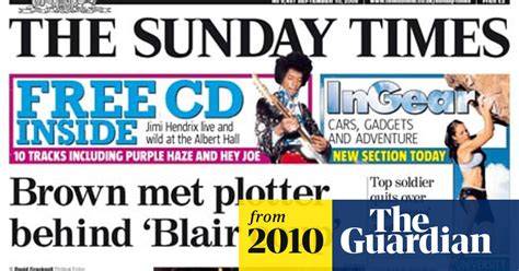 Sunday Times Faces £150 000 Plus Payout Over Jimi Hendrix Cd Sunday