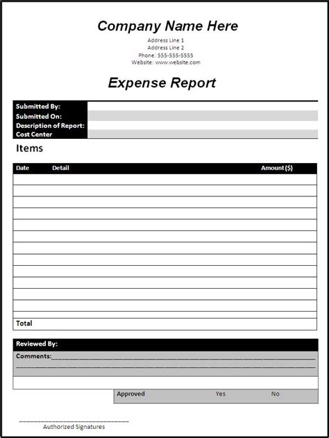 business report template  word templates