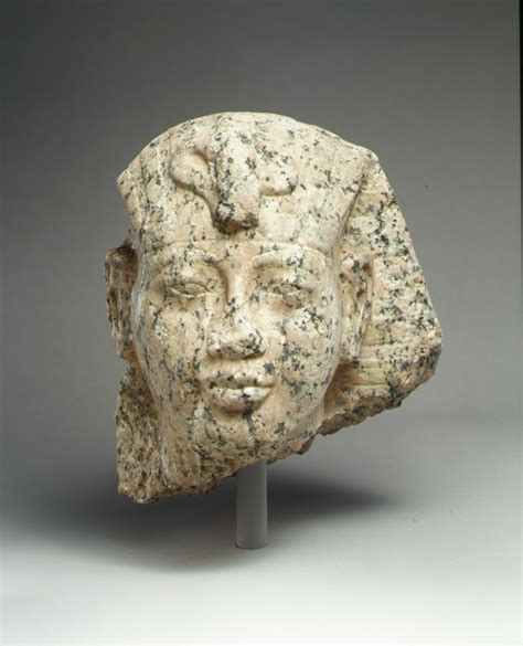 amenhotep iii with nemes headdress new kingdom the metropolitan