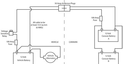 trailer battery wiring diagram