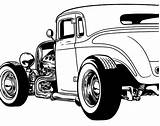 Rat Rods Getcolorings sketch template