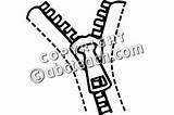 Zipper Coloring Getdrawings Clip Getcolorings sketch template