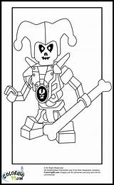 Coloring Ninjago Pages Lego Krazi sketch template