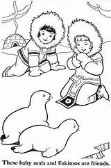 Esquimal Esquimaux Picasa Bonnie Rysunki Adulte Arktyka Invierno Inuit Vybrat Nástěnku Picasaweb Pinu Zdroj sketch template