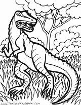 Dinosaur Coloring Pages Printable Birthday sketch template