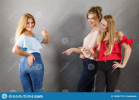 Woman Showing Her Curves Stock Image Image Of Buttocks
