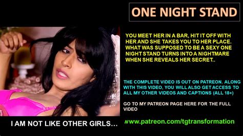 One Night Stand Tg Transformation Stories