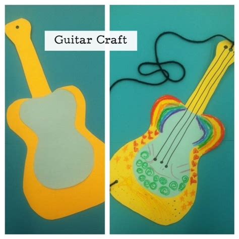 guitar art craft google search storytime crafts guitar crafts