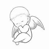 Angel Baby Coloring Pages Visit sketch template