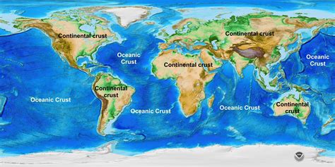 earths crust  simple   view  geoetc