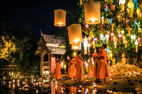 loy krathong das lichterfest  thailand urlaubsguruat