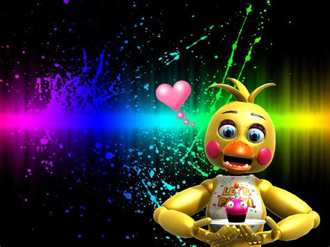 [ fnaf 2 ] toy chica wallpaper by marydiana123 on deviantart