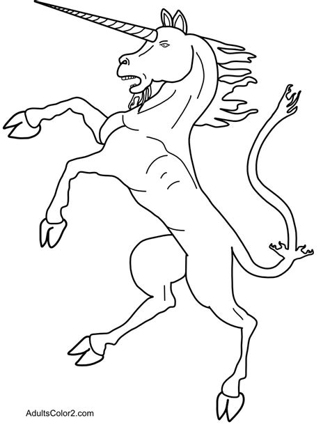 mythical magical unicorn coloring pages