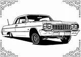 Lowrider Coloring Impala Drawings Pages 64 Car Chevy Drawing Chicano Cars Lowriders Book Dokument Press Sketch Arte Tattoo Tattoos Dibujo sketch template