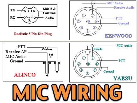 cb mic wiring diagrams