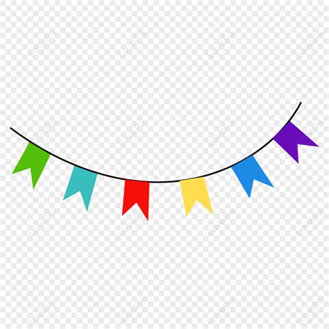 bunting flags png images  transparent background