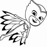 Pj Masks Owlette Mask Coloring Pages Colorare Da Immagini Per Gufetta Stampare Coloringpagesonly Cartoni Colouring Paw Patrol Fly Online sketch template