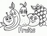 Coloring Fruit Pages Basket Kwanzaa Popular sketch template