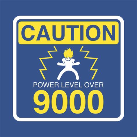 caution power level   power level  shirt teepublic