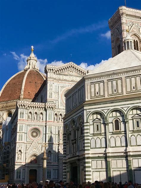 florence cathedral  baptistery florence italy