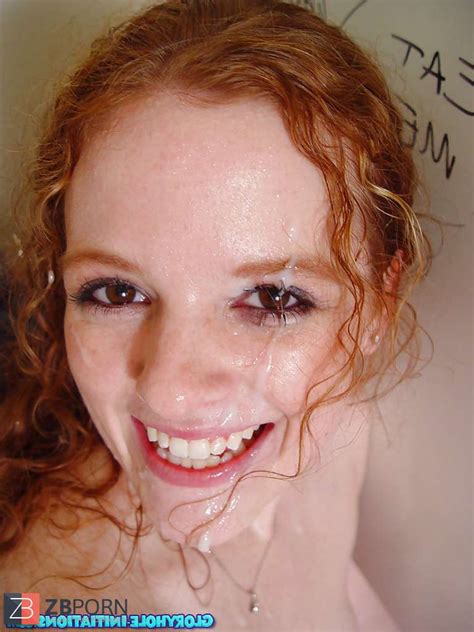 redhead gloryhole facial cumshot zb porn