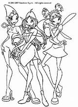 Coloring Pages Girls Winx Three Club Para Desenhos Colorir Books Tres Printable Kids Cartoon Library Clipart Fairy Irmas Choose Board sketch template
