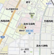 Image result for 稲沢市清水寺前町. Size: 182 x 185. Source: www.mapion.co.jp