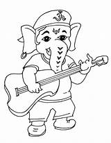 Ganesh Ganesha Drawing Coloring Kids Sketch Pages Easy Simple Lord Chaturthi Color Sketches Bal Kid Drawings Getdrawings Colouring Printable Clip sketch template