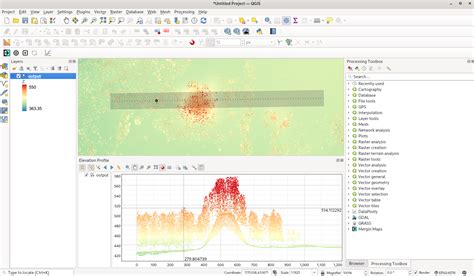 qgis lidar updates   north river geographic systems