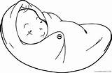 Baby Coloring4free 2021 Coloring Printable Pages Swaddled Related Posts sketch template