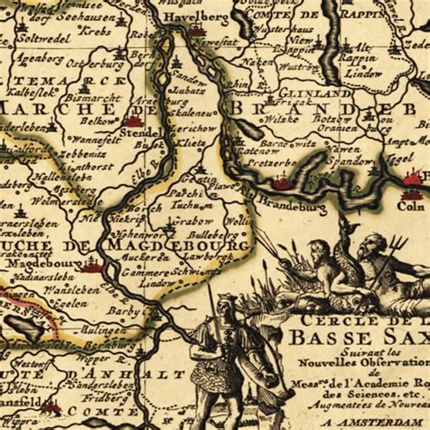 historical map   saxony   reprint   etsy