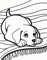 Coloring Pages Dog Girls Dogs Popular sketch template