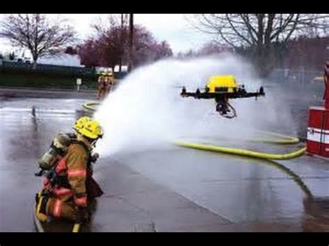 drone  fire extinguisher youtube