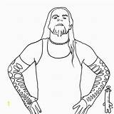 Coloring Pages Hardy Jeff Wwe Famous People Divyajanani sketch template