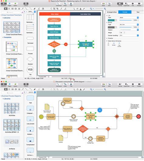 software  draw process flow diagram diagram images