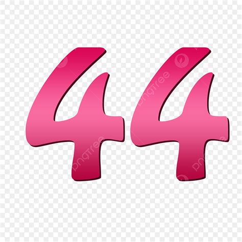 number  clipart vector pink colour number   number arractive