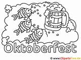 Oktoberfest Grafiken Ausmalbilder Malvorlage sketch template
