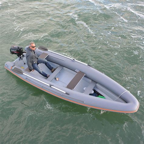 outboard inflatable boat   rib rigid foldable open